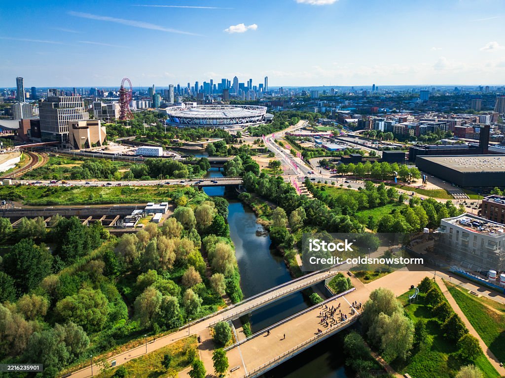 East London — aerial view